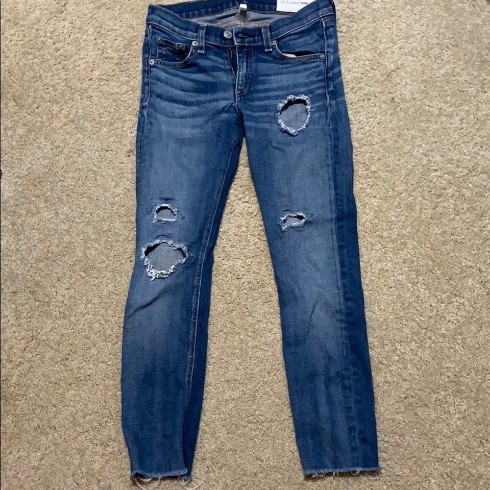 Rag & Bone ripped jeans